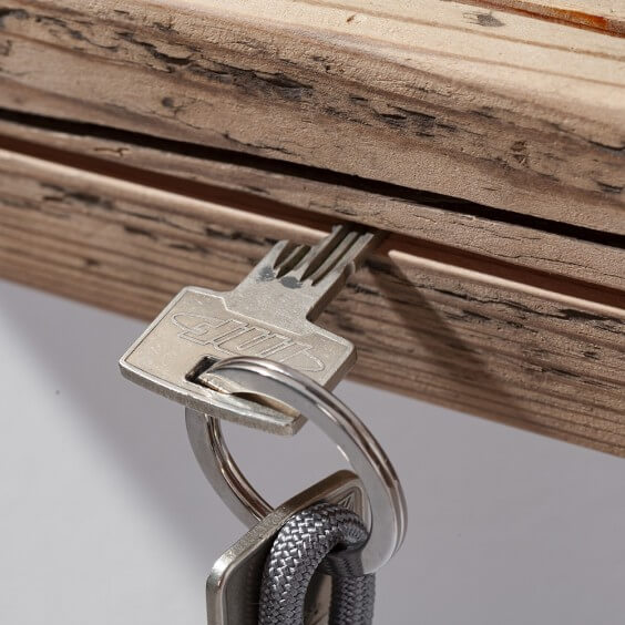 Weld & Co Reclaimed Wood 01 Key Rack - Agof Store