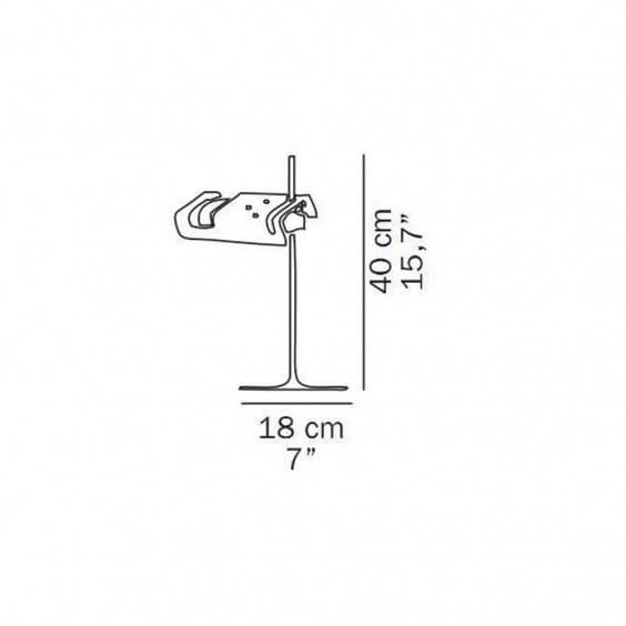 Oluce Spider Tischleuchte - Agof Store