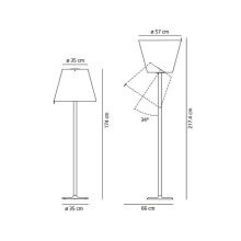 Artemide Melampo Mega Stehleuchte - Agof Store