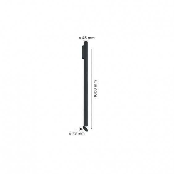 Flos Flauta H1000 Spiga Outdoor Wandleuchte - Agof Store