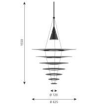 Enigma 825 LED Lampada a sospensione Louis Poulsen - Agof Store