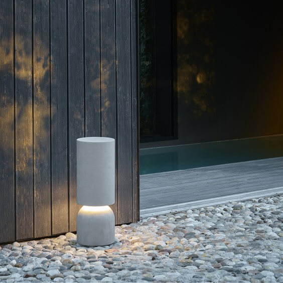 Nui B Lampada da terra outdoor LucePlan - Agof Store