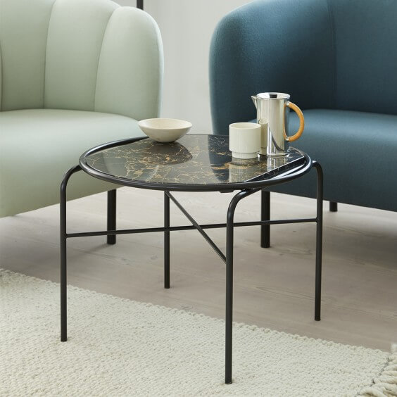 Warm Nordic Secant Round coffee table - Agof Store