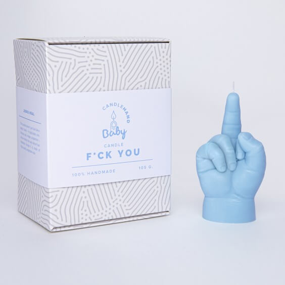 Candle Hand F*ck You Baby Kerze - Agof Store