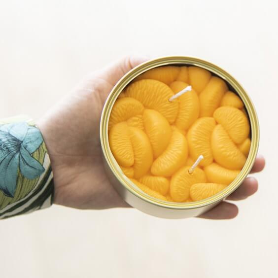 Candle Hand Peeled Tangerines Kerze - Agof Store