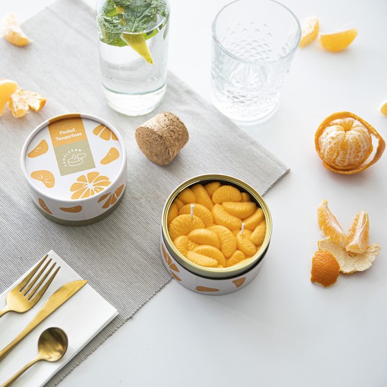Candle Hand Peeled Tangerines Candle - Agof Store