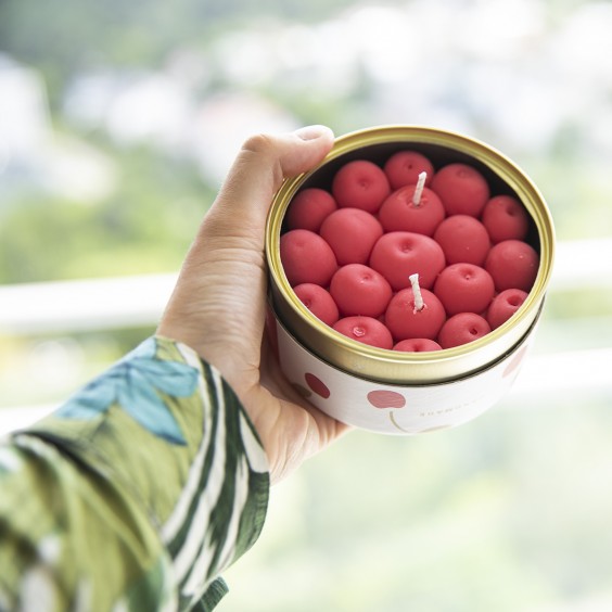 Candle Hand Fruity Cherry Candle - Agof Store