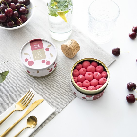 Candle Hand Fruity Cherry Candle - Agof Store