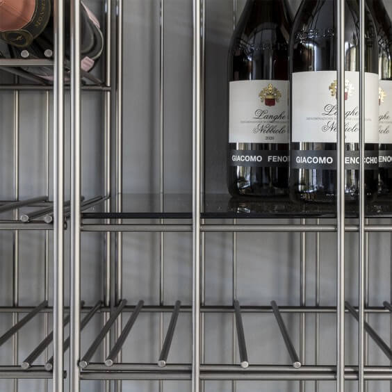Metrica C Wine porta bottiglie Mogg - Agof Store