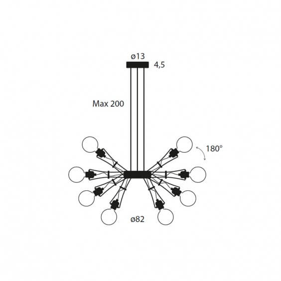 Lumina Matrix Otto pendant lamp - Agof Store