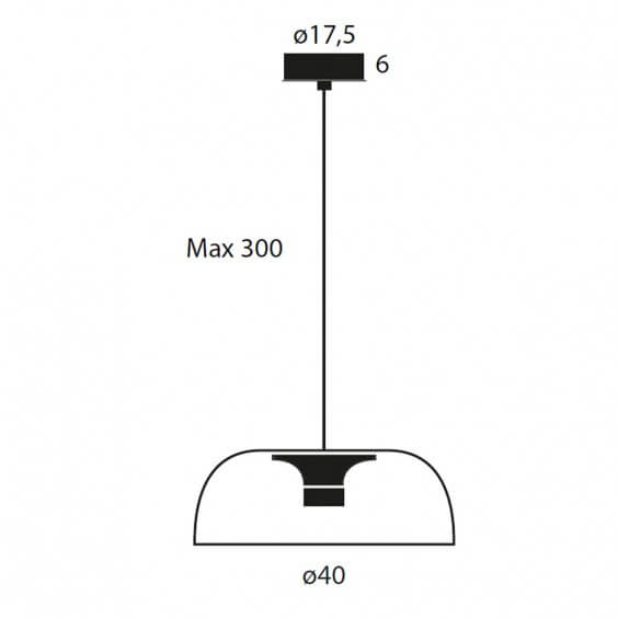 Lumina Tia 400 pendant lamp - Agof Store