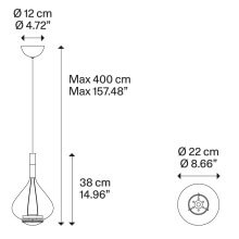 Lodes Sky-Fall Large pendant lamp - Agof Store