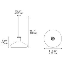 Flask B Lampada a sospensione Diesel with Lodes - Agof Store
