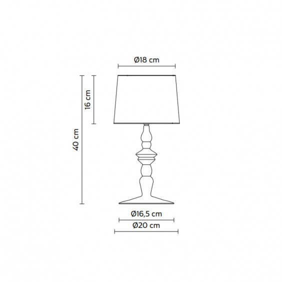 Alibababy Lampada da tavolo Karman - Agof Store