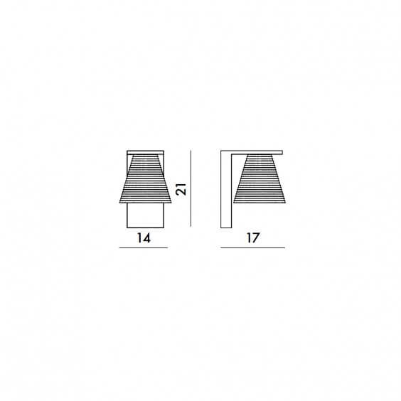 Light-Air Wandleuchte by Kartell - Agof Store