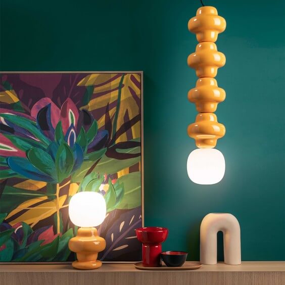 Ferroluce Copacabana C2680 table lamp - Agof Store