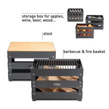 Höfats Crate Feuerschale - Agof Store
