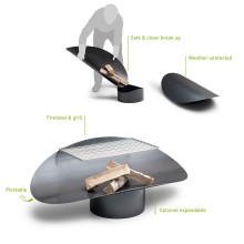 Höfats Ellipse Feuerschale - Agof Store