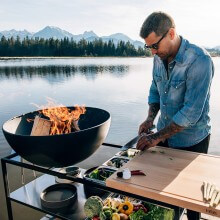 Höfats Fire Kitchen with Bowl 57 Outdoor Kitchen - Agof Store