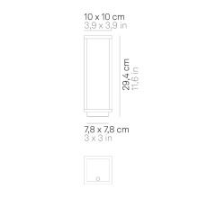 Home Pro Lampada da tavolo parete Zafferano - Agof Store