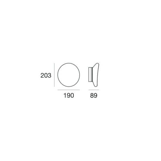 Stilnovo Dynamic wall ceiling lamp - Agof Store