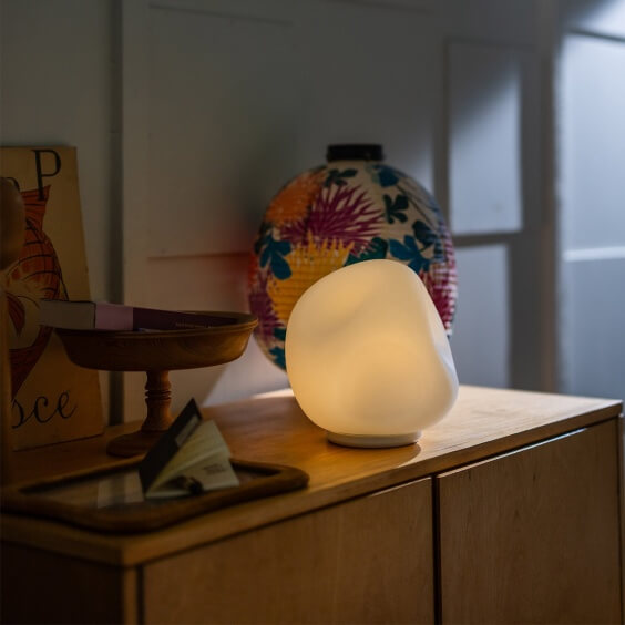 Hoba grande Lampada da tavolo Foscarini - Agof Store