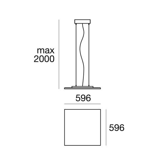 Linea Light Dublight Q Pendelleuchte - Agof Store