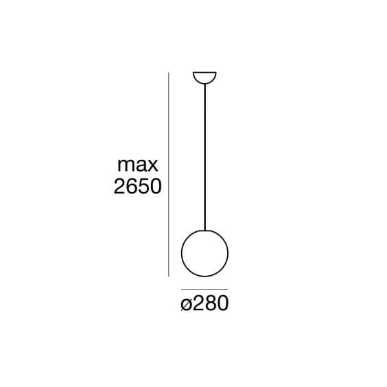 Linea Light Oh pendant lamp - Agof Store