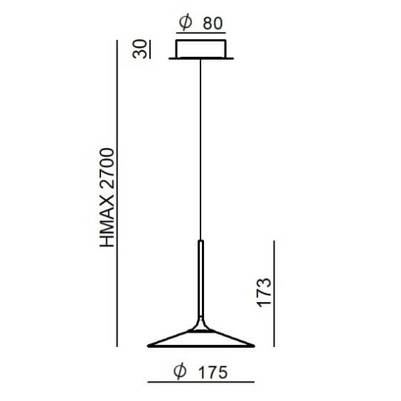 Linea Light Poe Pendelleuchte - Agof Store
