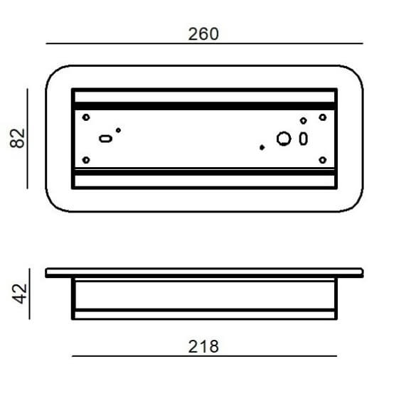 Gemini 1 Lampada da parete Linea Light - Agof Store