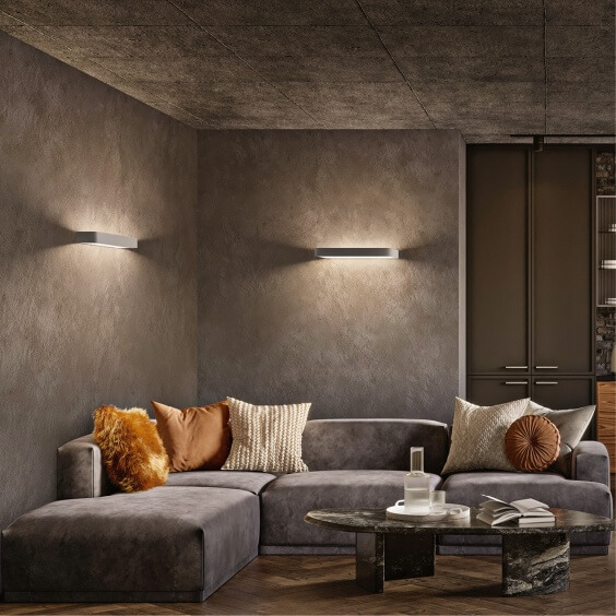 Metal Lampada da parete soffitto Linea Light - Agof Store