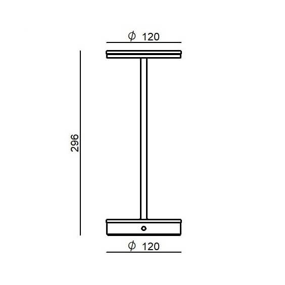 Linea Light Gemini Tischleuchte - Agof Store