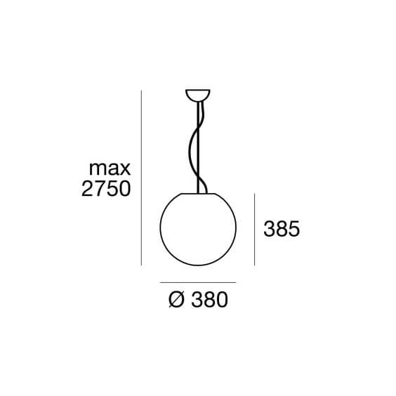 Oh Lampada a sospensione outdoor Linea Light - Agof Store