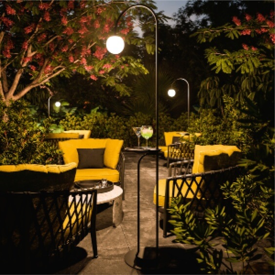 Linea Light Butler outdoor floor lamp - Agof Store