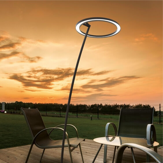 Lira Lampada da terra outdoor Linea Light - Agof Store