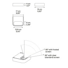 Shift Small Lampada da parete Lodes - Agof Store