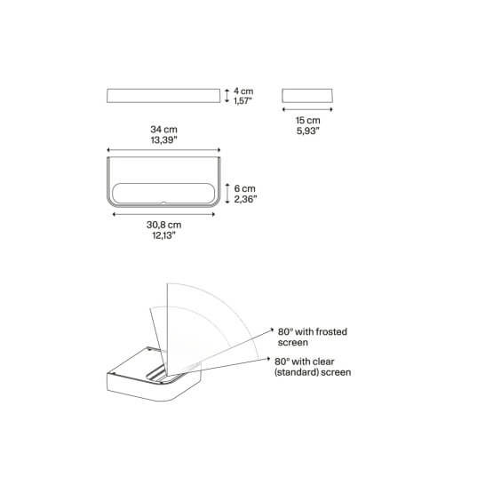 Shift Large Lampada da parete Lodes - Agof Store