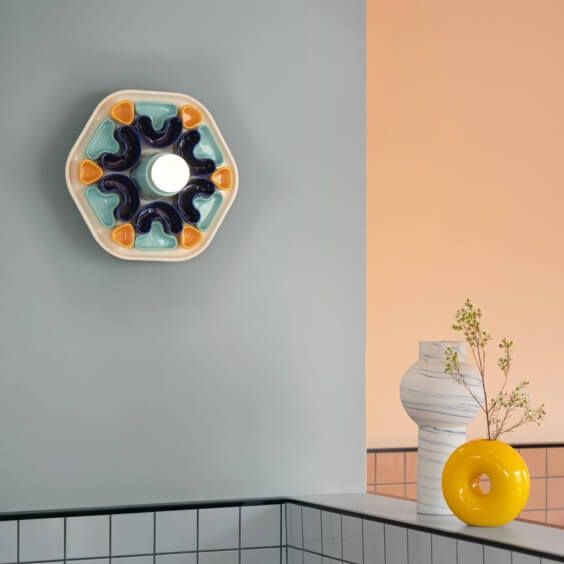 Ferroluce Phytia C2801 wall lamp - Agof Store