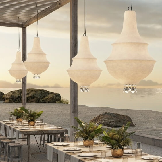 Karman Lady D outdoor pendant lamp - Agof Store