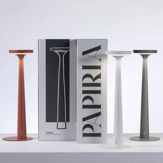 Papiria Lampada da tavolo Karman - Agof Store