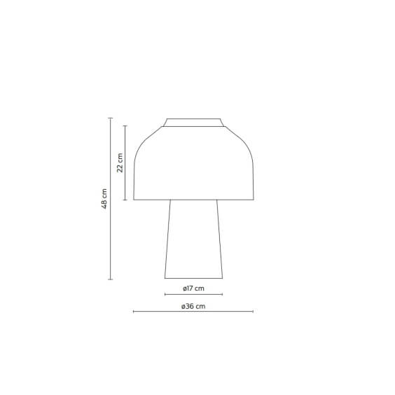 Karman Lilly table lamp - Agof Store