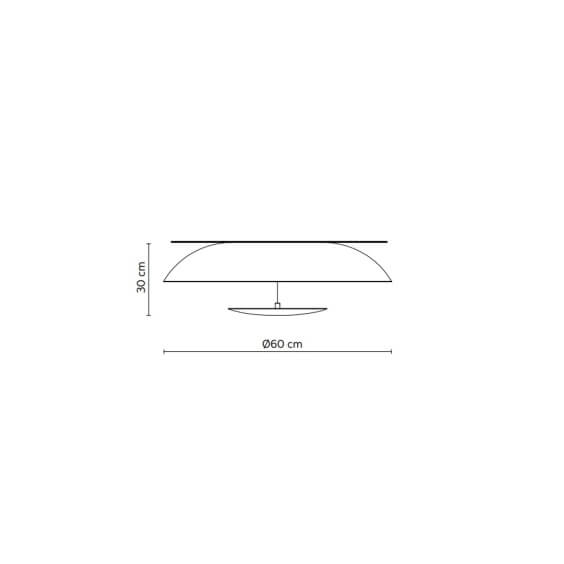 Blanco Lampada da soffitto Karman - Agof Store