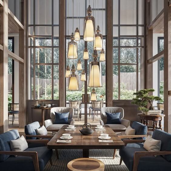 Karman Alibaglass H.65 cm pendant lamp - Agof Store