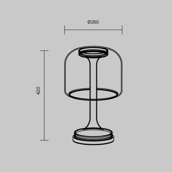 Spirito Lampada da tavolo Maytoni - Agof Store