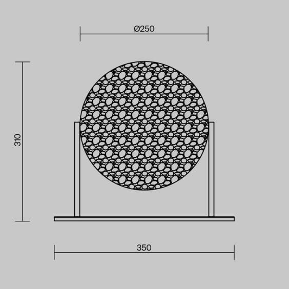 Maytoni Mangata table lamp - Agof Store
