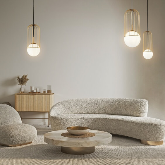 Maytoni Telford Ø 12 cm Pendelleuchte - Agof Store