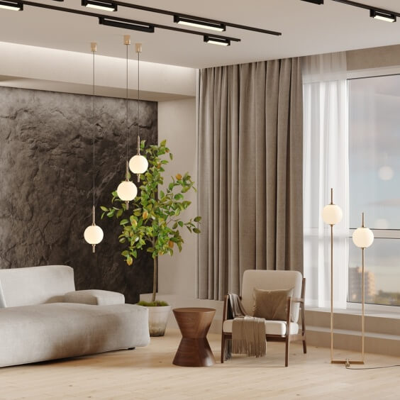 The Sixth Sense Lampada da terra Maytoni - Agof Store