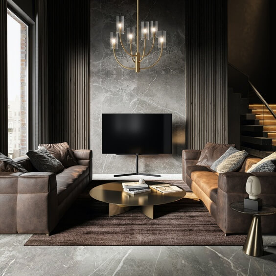 Maytoni Arco Ø 61 cm pendant lamp - Agof Store