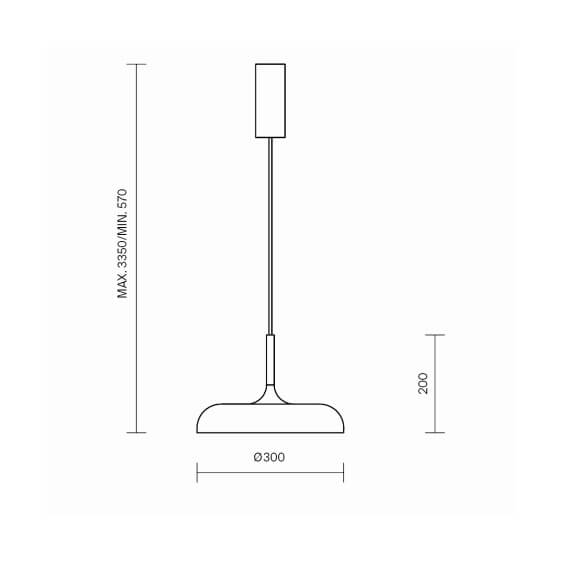 Gerhard Ø 30 cm Lampada a sospensione Maytoni - Agof Store