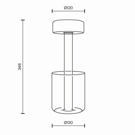 Maytoni AI Collaboration Vase table lamp - Agof Store
